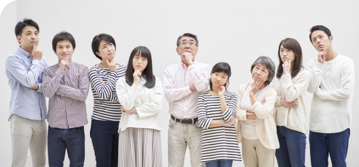 信頼できる家族に財産の管理をまかせたい。